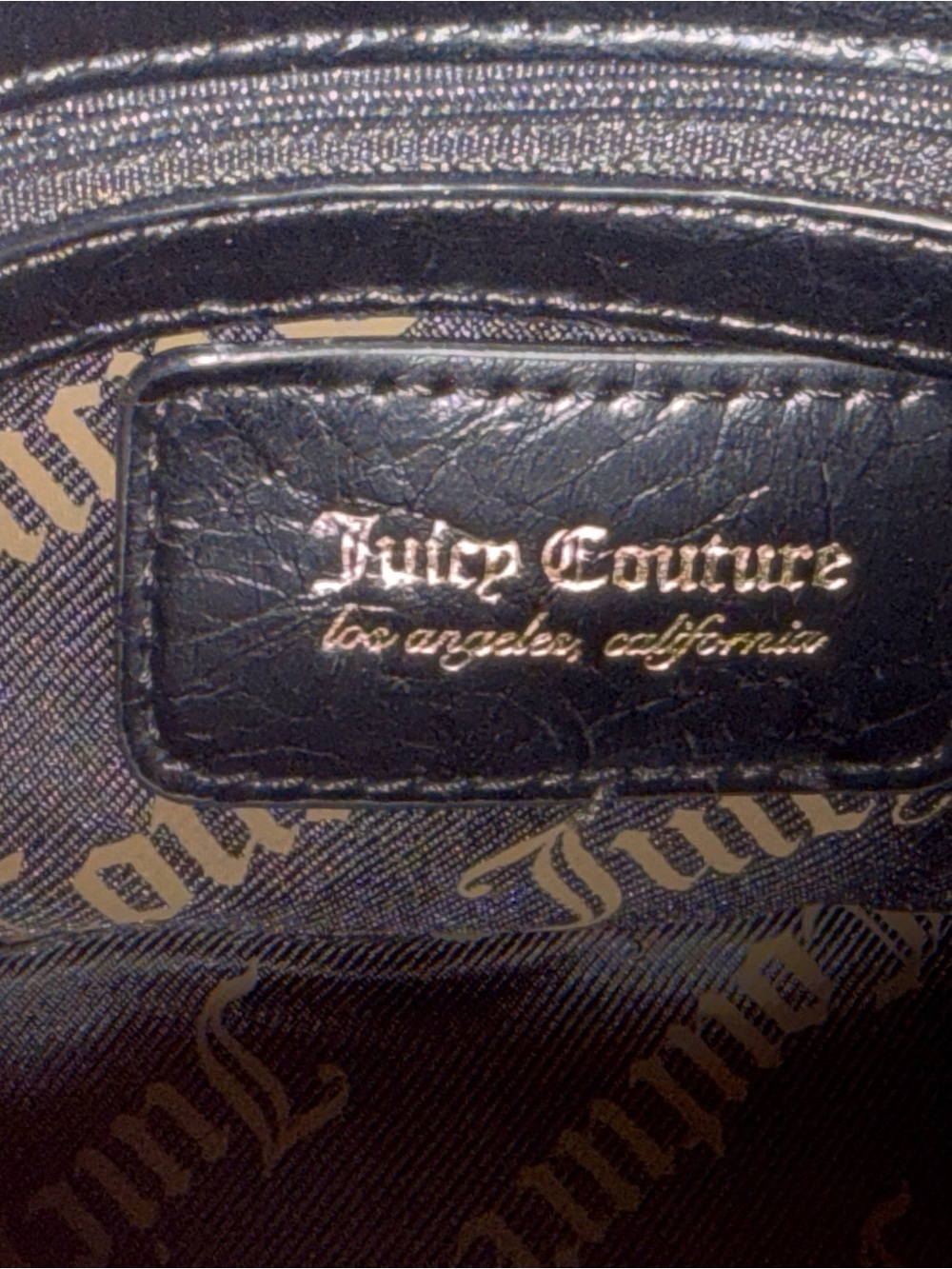 Juicy Couture Leopard Print Shoulder Bag with Gold Chain - Picture 12 of 13